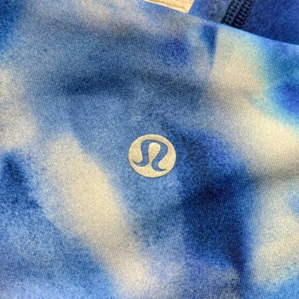 Lululemon Women's Train Times Crop 17 Leggings - Blue - Picture 4 of 8